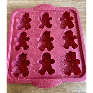 Christmas Holiday Christmas Gingerbread Chocolate Cookie Cake Pop Mold Silicone